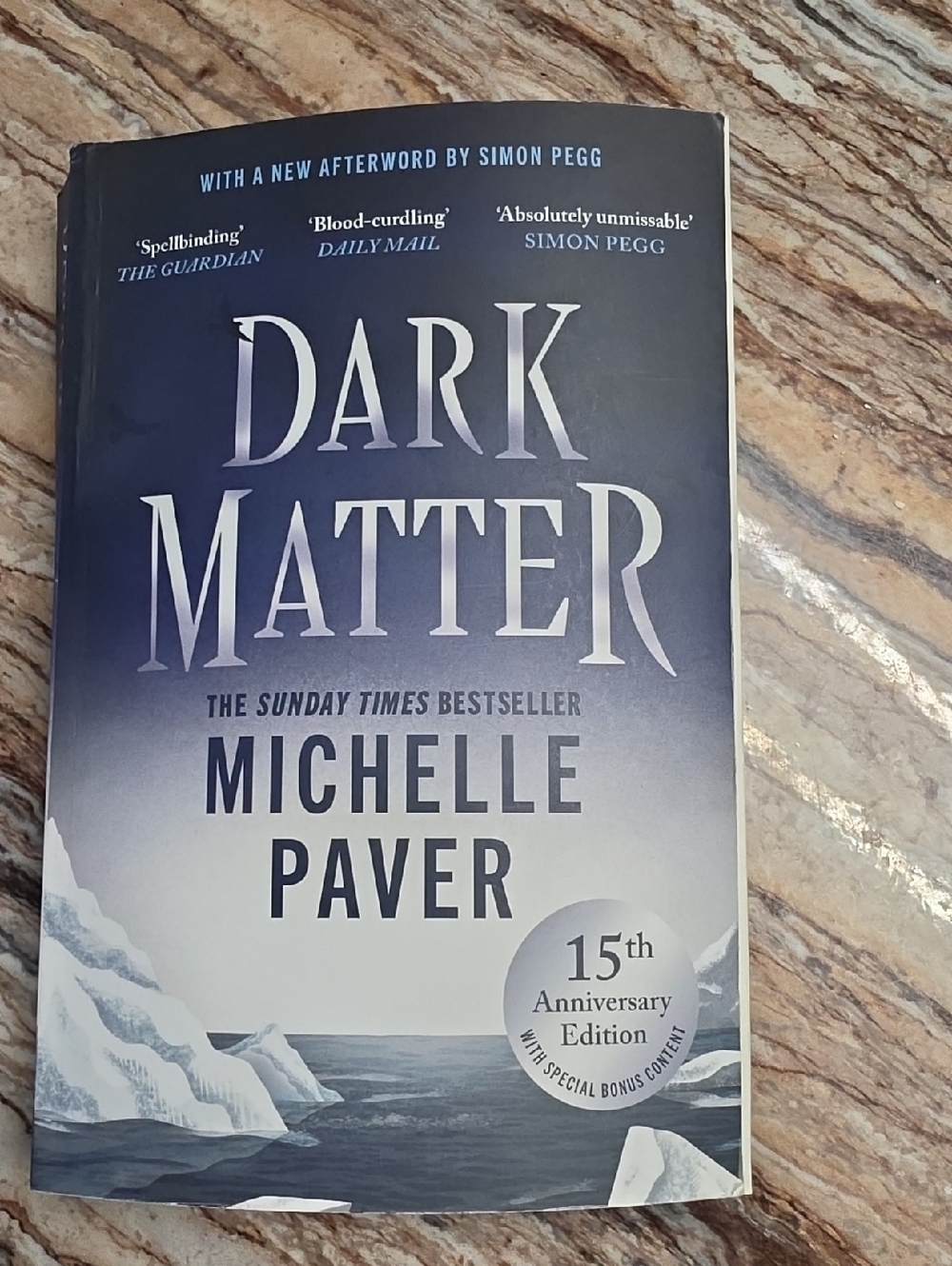Dark Matter Paperback - Blue Cover